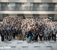 Group photo of all SpringGreen franchise owners and the corporate support staff at the 2025 National Training Conference
